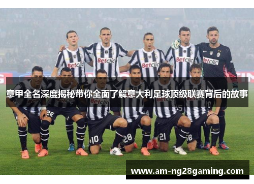 意甲全名深度揭秘带你全面了解意大利足球顶级联赛背后的故事 意甲全名深度揭秘带你全面了解意大利足球顶级联赛背后的故事